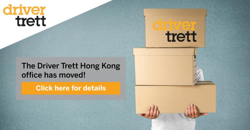 The Driver Trett – Hong Kong office has moved!